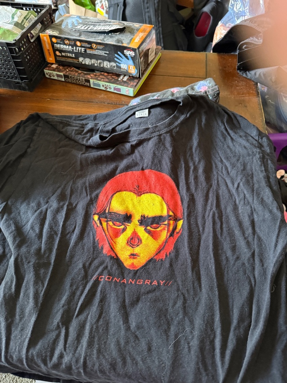 Black Conan Gray Sunset Tour 2019 Tee